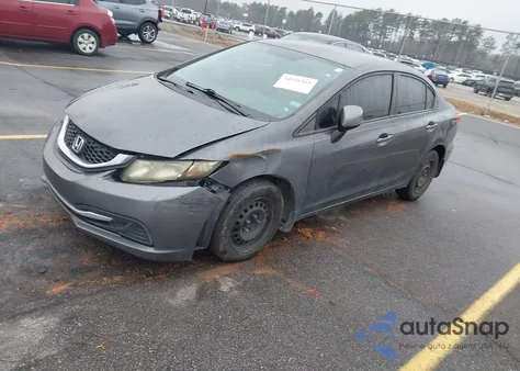2013 Honda Civic Lx from USA, damaged, VIN 2HGFB2F55DH507997